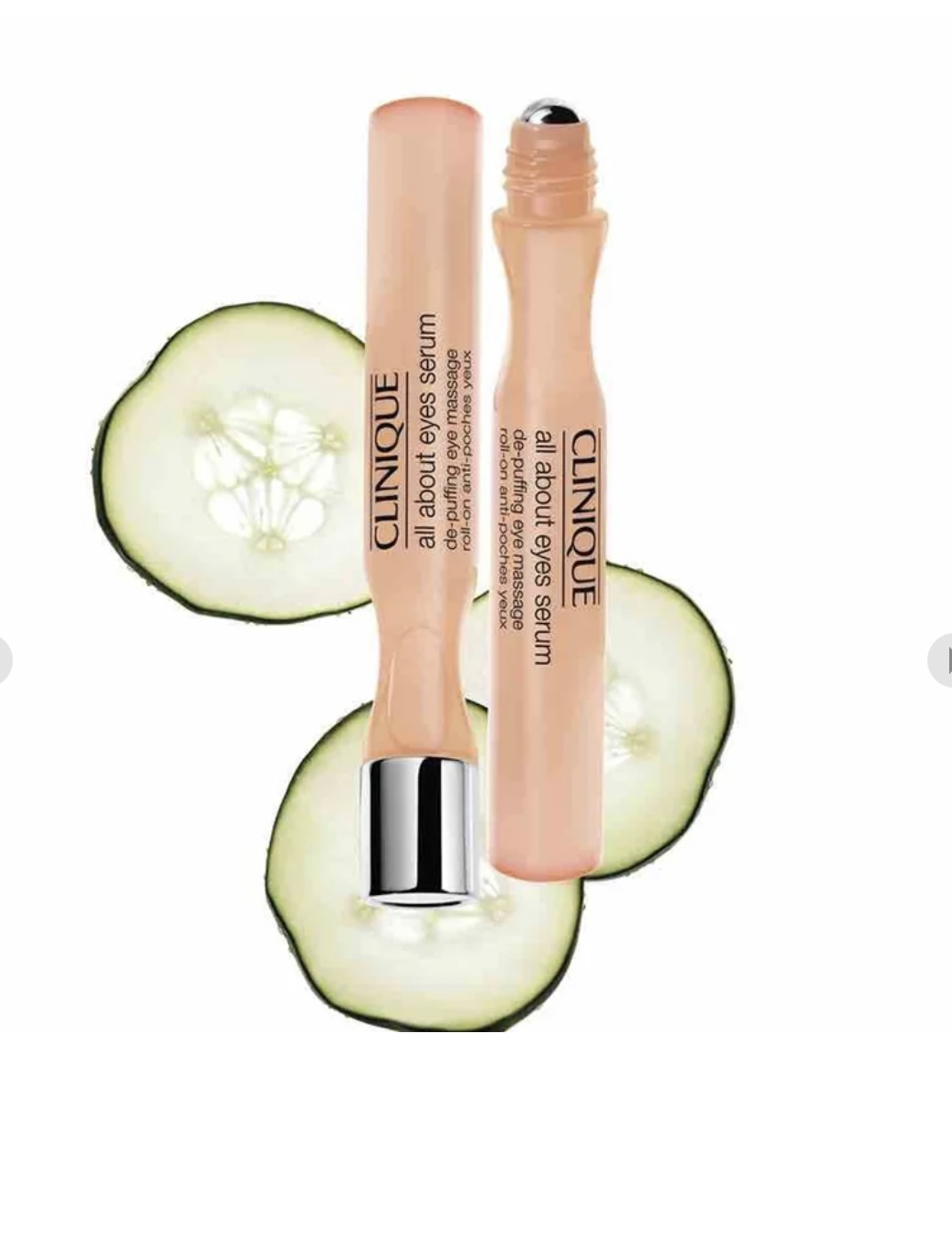 سرم دور چشم رولی آل ابوت آیز کلینیک اصل اروپایی فولسایز CLINIQUE ALL ABOUT EYES SERUM DE_PUFFING EYE MASSAGE